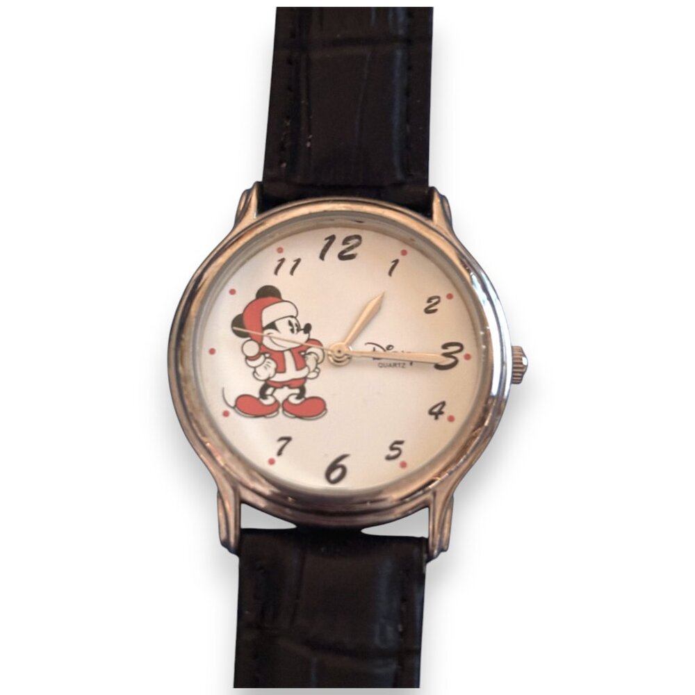 Disney special edition collection series Retired Santa Claus Mickey Mouse watch